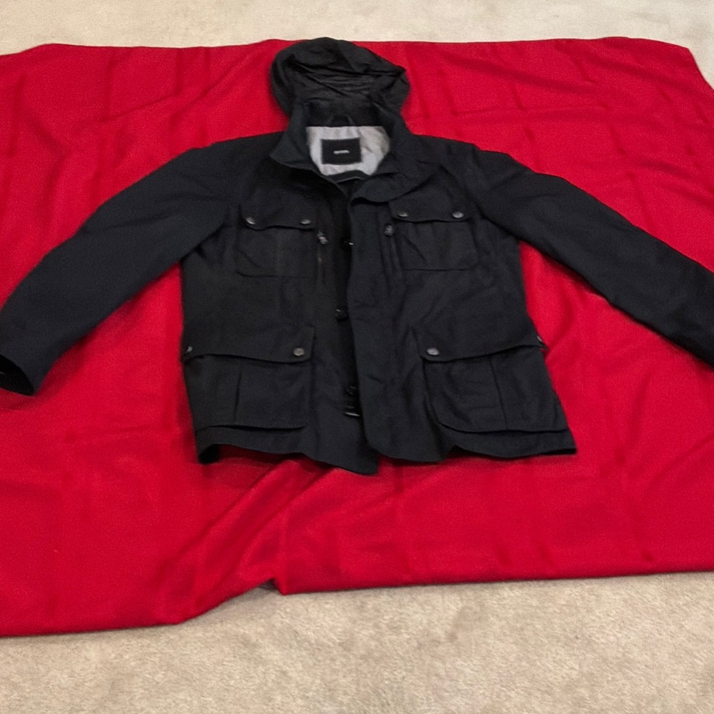 Men’s Boss Black Military Field Jacket